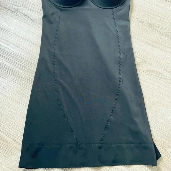 La SENZA BLACK SHAPEWEAR PUSH-UP BUSTIER SNATCH LOOK SIZE  LARGE - Picture 3 of 12